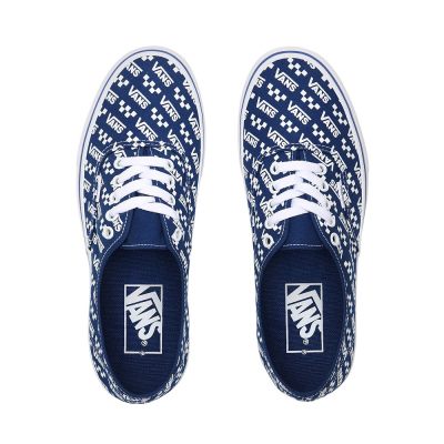 Vans Logo Repeat Authentic - Kadın Spor Ayakkabı (Mavi)
